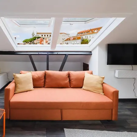 아파트 Group-Friendly 4Br Lisbon Duplex Castle View 리스본